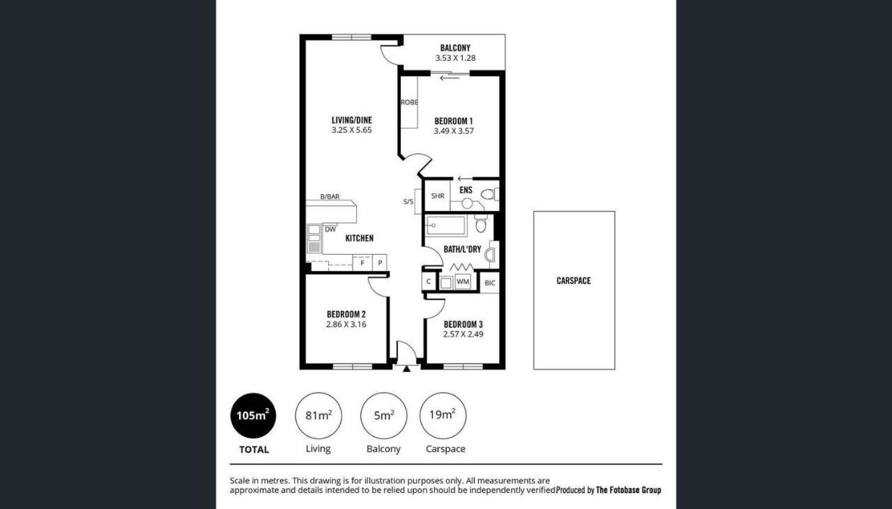 Adelaide Cbd Apartment - 3Br, 2Bath & Carpark Ngoại thất bức ảnh